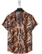 Short Sleeve-Brown Tiger