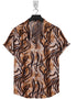 Short Sleeve-Brown Tiger