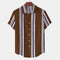 Short Sleeve-Camel Chocolate Lining