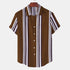 Short Sleeve-Camel Chocolate Lining