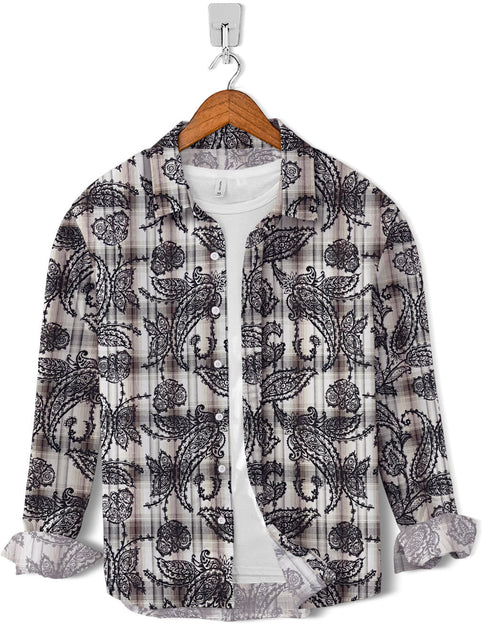 Casual Shirt- Choco Ethenic