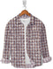 Casual Shirt- Orange Square Check