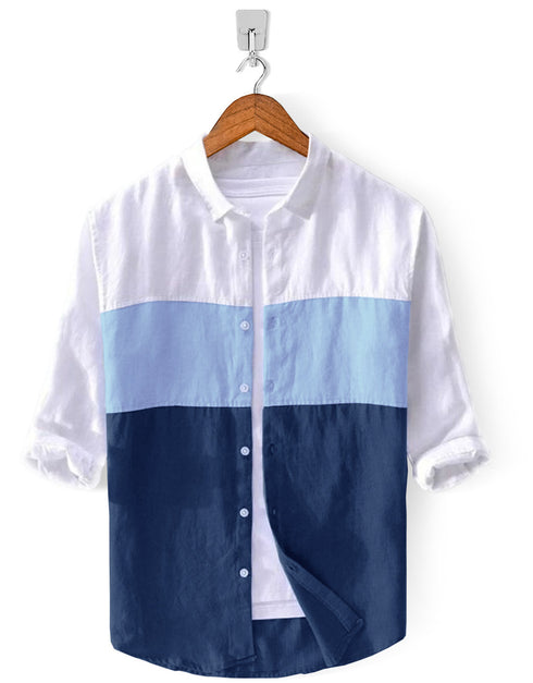 Casual Shirt- White Sky Patch