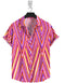 Short Sleeve-ZigZag RoseGum
