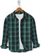 Casual Shirt- Black Green Check