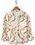 Casual Shirt-Cotton Creamy Paint Stroke Print