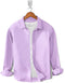 Casual Shirt- Cotton Creamy Purple