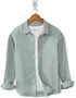 Casual Shirt- Green Mist Lining