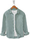 Casual Shirt- Green Narrow Lining