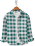 Casual Shirt- Flannel Parrot White Square Check