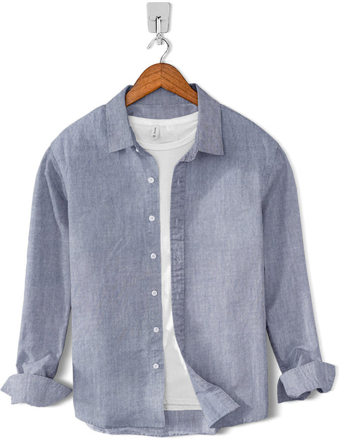 Casual Shirt- Solid Grey