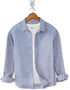 Casual Shirt- Fine Grey Chambray