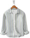 Casual Shirt-Mint Green Stripe