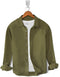 Casual Shirt- Cotton Olive Green