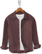 Casual Shirt-Rust Maroon Pattern Print