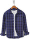 Casual Shirt- Purple & Black Check