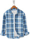 Casual Shirt- Sky White Check