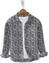 Casual Shirt-Grey Forest Print