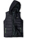 Sleeveless Jacket-Black