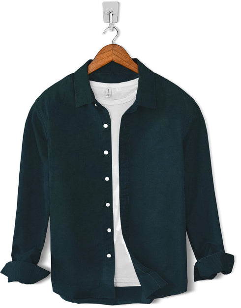 Chambray-Bottle Green