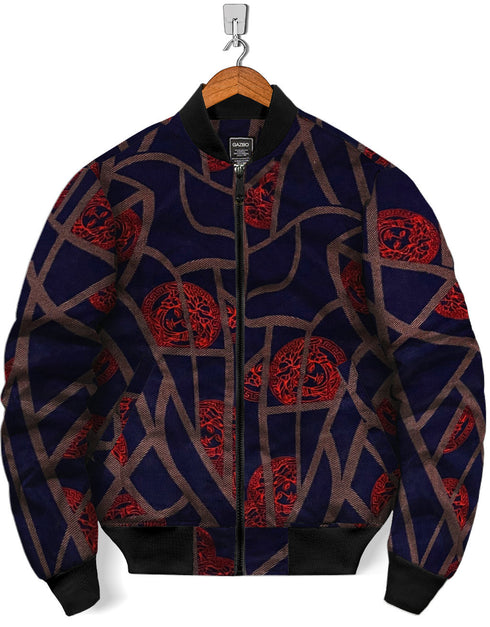 Bomber Jacket-Corduroy VER Print